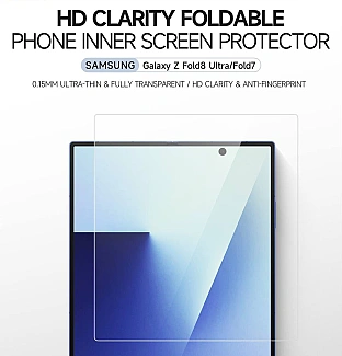Blueo Electroplated Hd Foldable Phone inner screen protector samsung